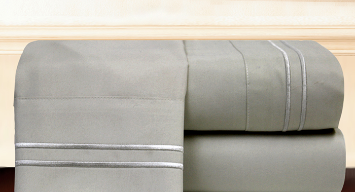 HOTEL EMBROIDERED SHEET SET TAPUE